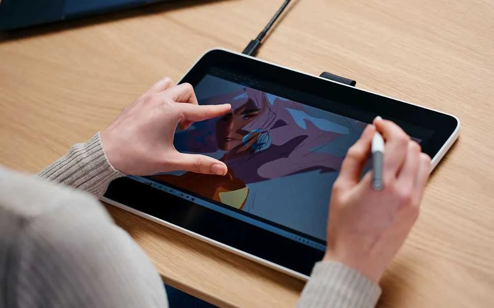 Wacom One 13 jutiklinių rašiklių ekranas