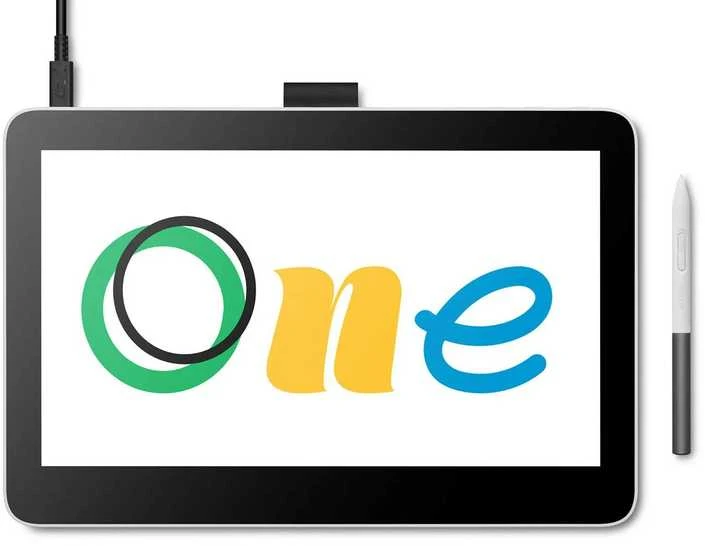 Wacom One 13 jutiklinių rašiklių ekranas