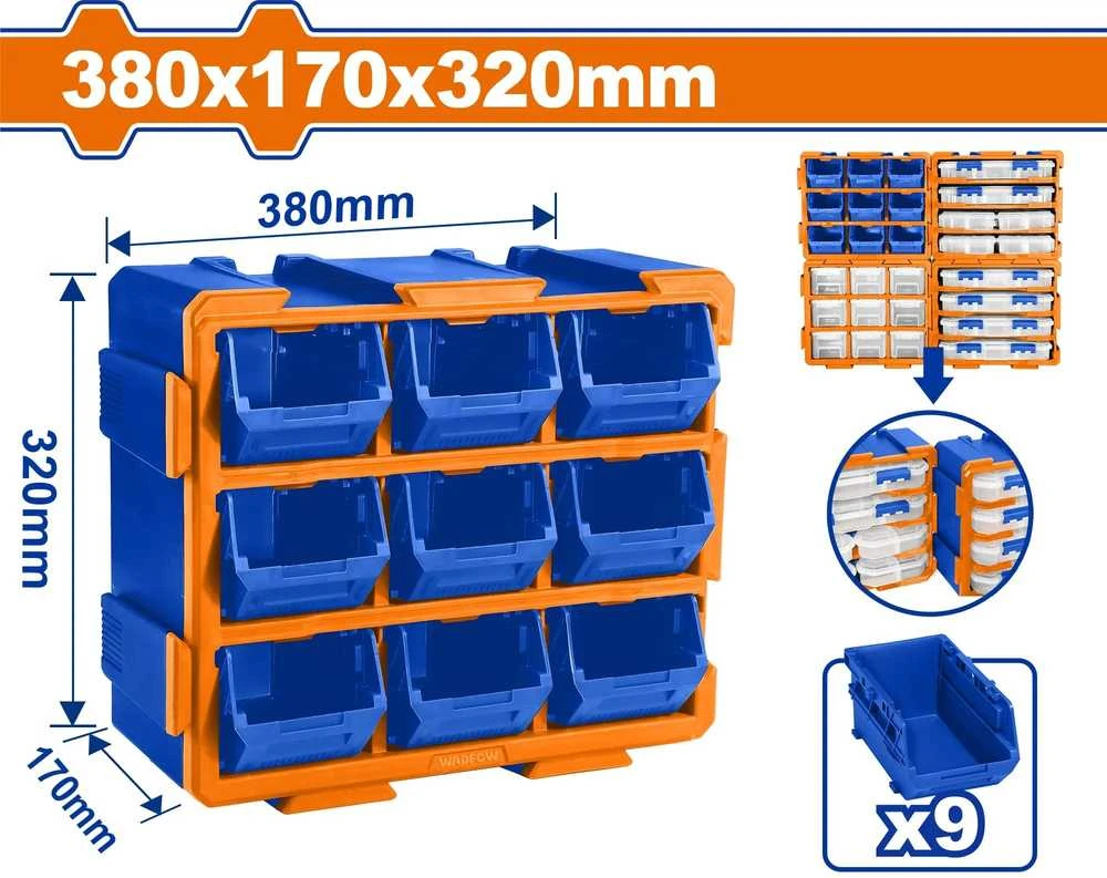 Wadfow modulinis sandėliavimo bokštas 380x155x320mm