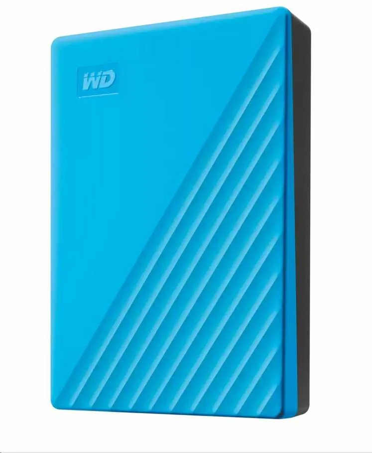 Išorinis kietasis diskas HDD Western Digital My Passport (4TB, USB 3.2) Mėlyna