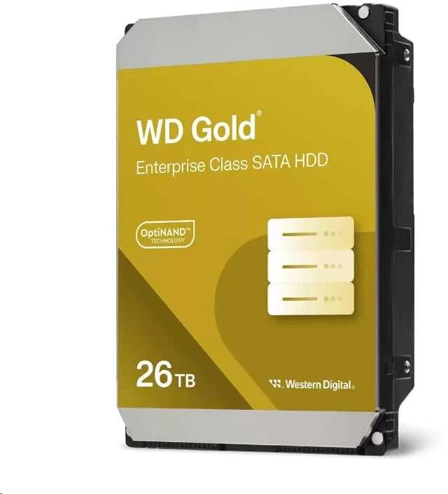 Western Digital Gold WD261KRYZ vidinis kietasis diskas 26 TB 7200 RPM 512 MB 3,5" Serial ATA III