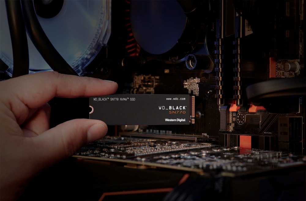 Kietasis diskas SSD Western Digital Black SN770, 1TB