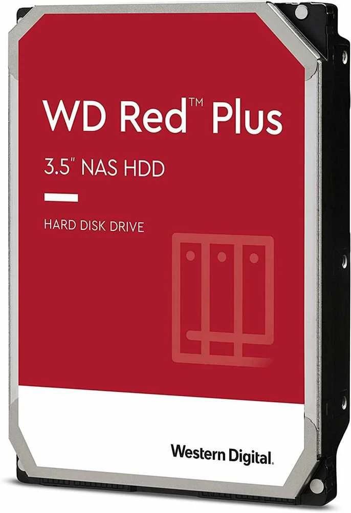 Kietasis diskas Sandisk WD Raudona Plus 8TB SATA 6Gb/s HDD Desktop