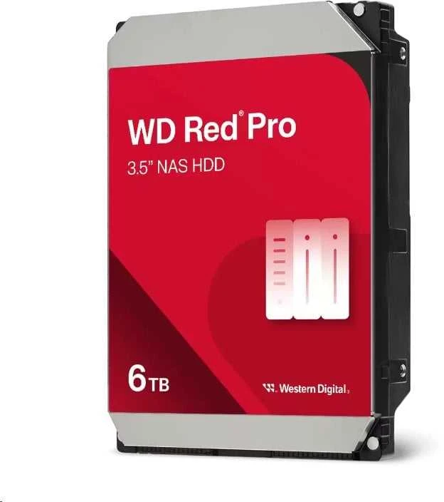 Sandisk WD Raudona Pro 6TB 6Gb/s SATA HDD 3.5inch