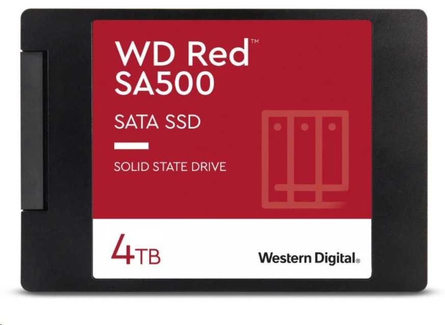 Sandisk WD Raudona SA500 SSD 4TB
