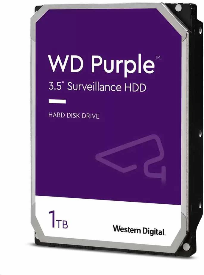 Western Digital | Hard Drive | Violetinė Surveillance WD11PURZ | 5400 RPM | 1000 GB