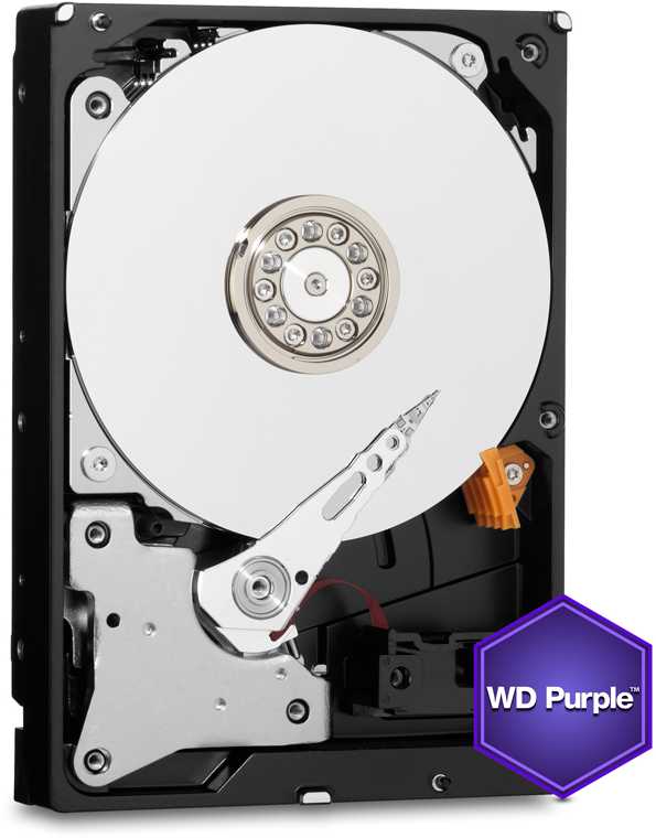 Western Digital HDD Video Surveillance WD Violetinė 3TB CMR, 3.5'', 256MB, SATA 6Gbps, TBW: 180