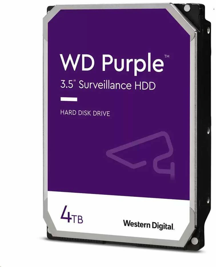 Western Digital WD Violetinė 4TB SATA HDD 3.5inch WD44PURZ