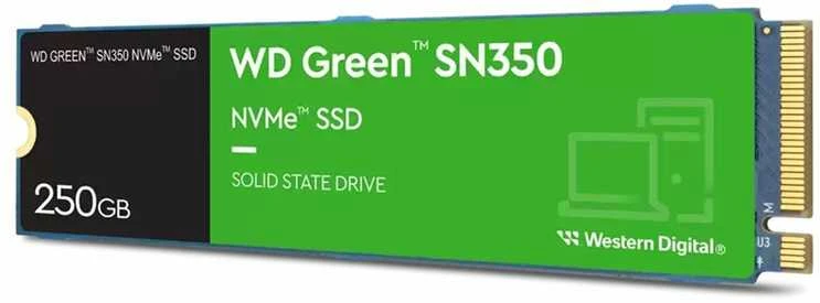 Sandisk WD Žalias SN350 NVMe SSD 250GB M.2 2280 PCIe Gen3