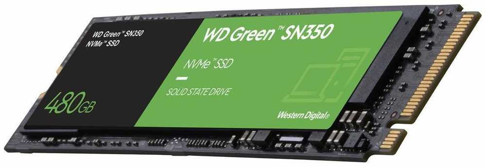 SanDisk WD Žalias SN350 NVMe SSD 480GB M.2 2280 PCIe Gen3 8Gb/s