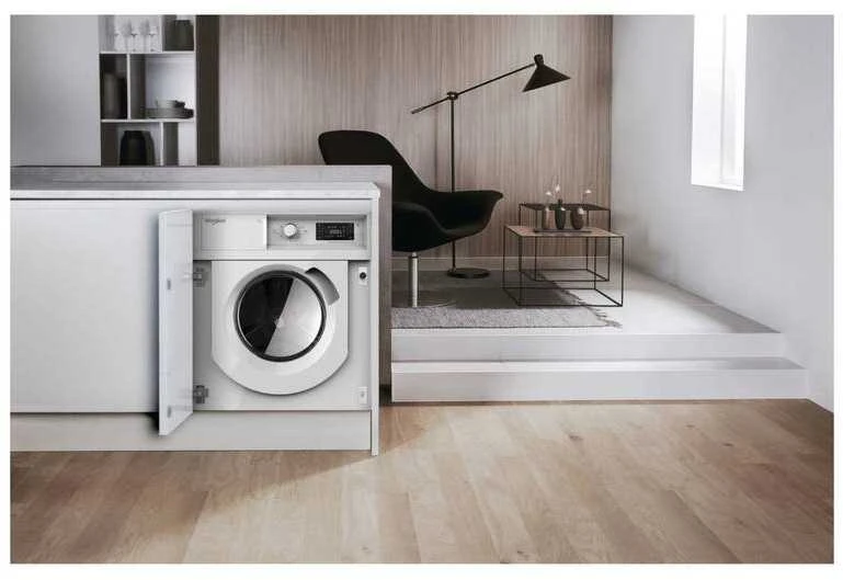 Įmontuojama skalbimo mašina Whirlpool BI WMWG 71483E EU N