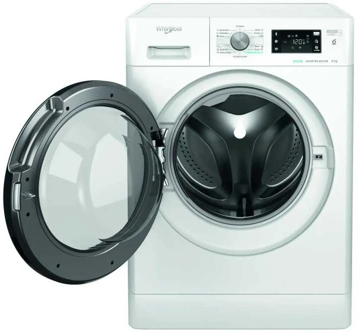 WHIRLPOOL Skalbimo mašina FFB 9469 BV EE, 9kg, 1400 rpm, Energy class A, Gylis 63 cm, Steam refresh