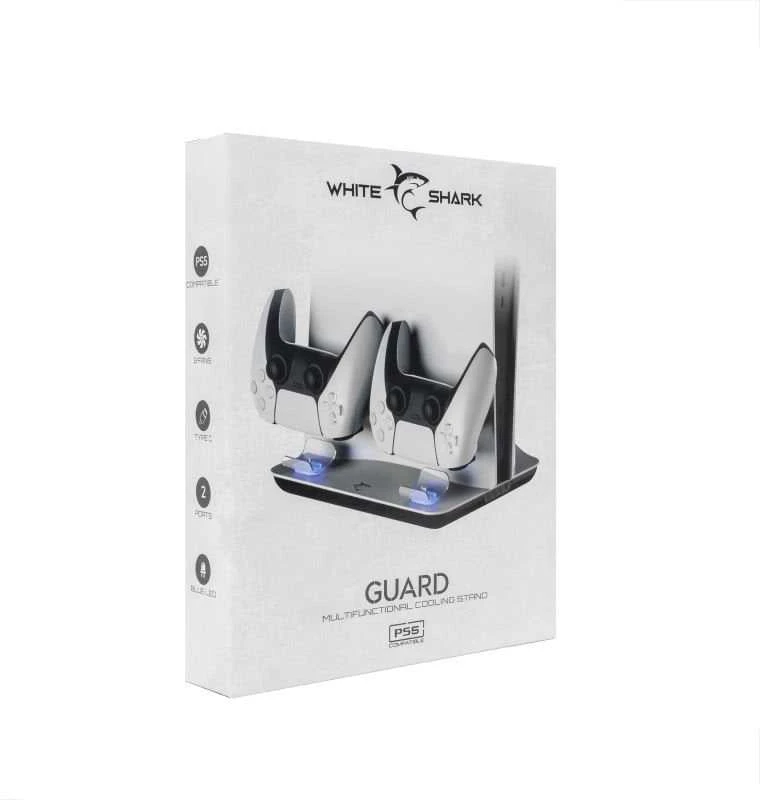 White Shark Guard, Daugiafunkcinis PS5 konsolės aušinimo stovas