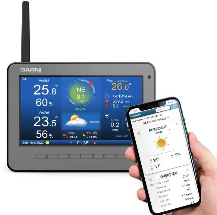 Wi-Fi oro stotis GARNI 3015 Arcus