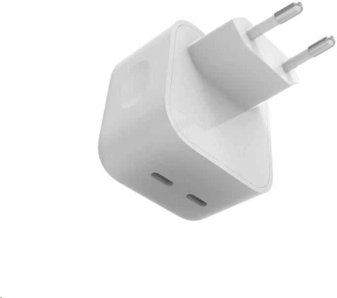 „Winner Group WG“ – GaN 2x USB-C 35W maitinimo adapteris, baltas