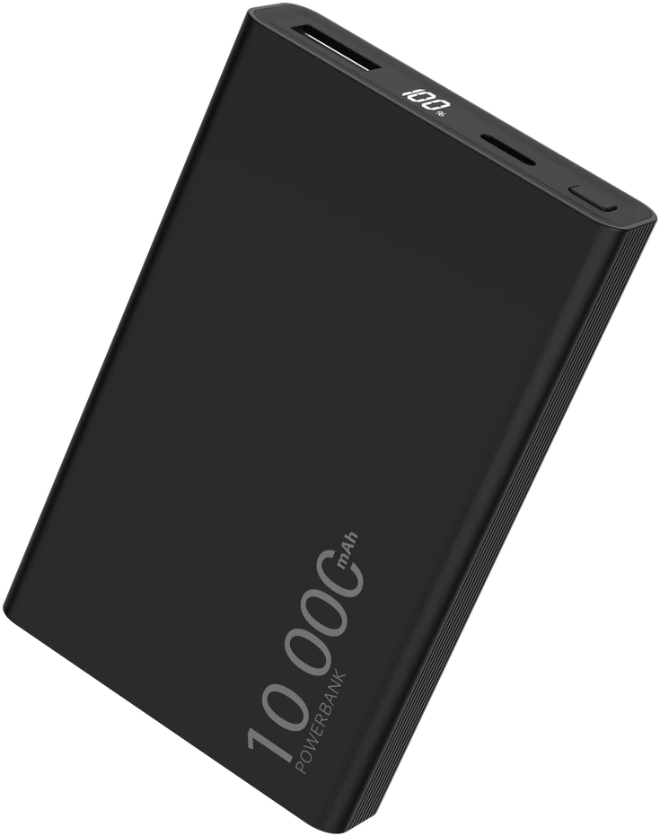 Winner Group WG - Išorinė baterija 10000 mAh, USB-C PD 20W + USB-A 22.5W, juoda