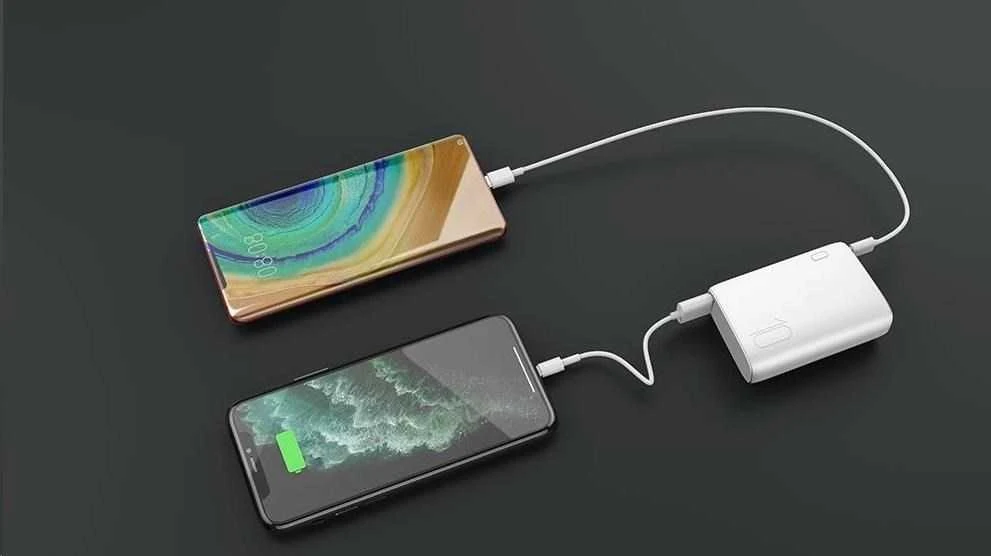 „Winner Group WG“ – 10000 mAh išorinė baterija / QC 3.0 ir PD išvestis+įvestis / itin maža / baltas