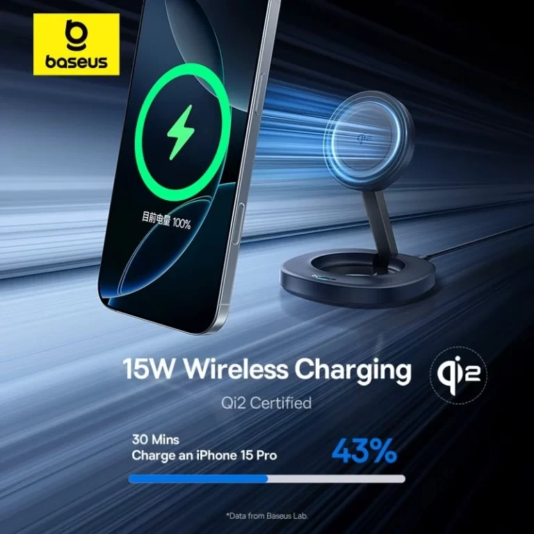 Baseus „EnerFill FF11“ 15 W sulankstomas akumuliatorius su 20 W sieniniu įkrovikliu ir 1 m USB-C laidu - juoda
