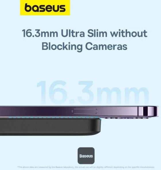 Mini Wireless PowerBank 20W Baseus - juodas