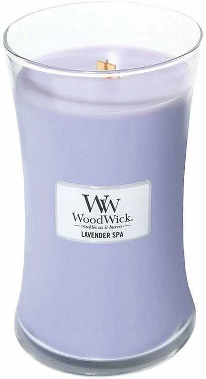 WoodWick Aromatinė žvakė (Lavender Spa), 609,5 g