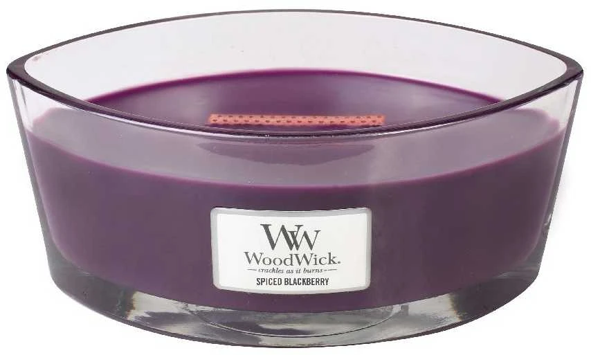 WoodWick Aromatinė žvakė (Spiced Blackberry), 453,6 g