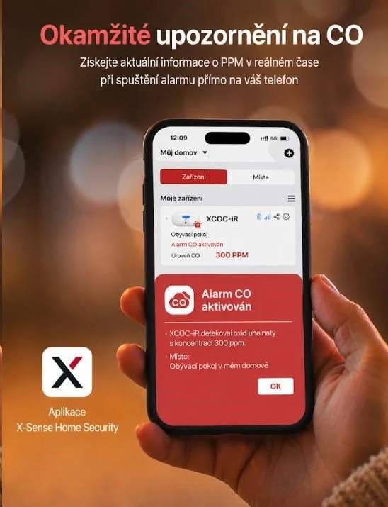 X-Sense XC0C-iR Wi-Fi carbon monoxide detector
