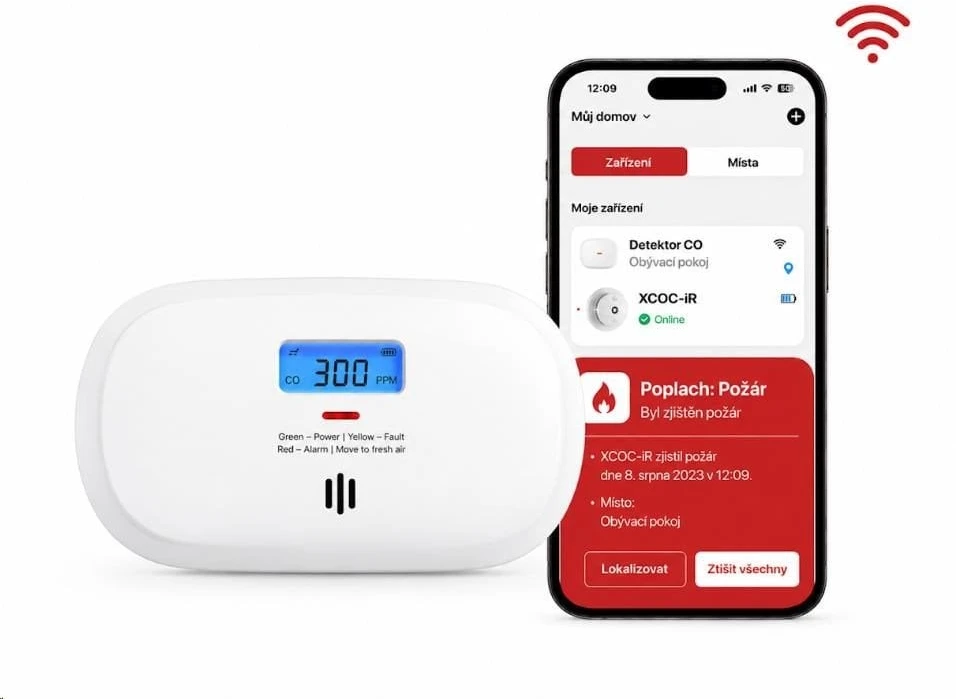 X-Sense XC0C-iR Wi-Fi carbon monoxide detector