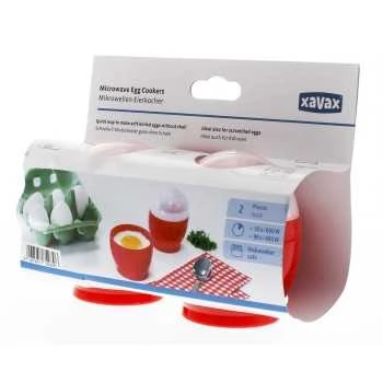GMBH & CO Xavax Set Mikrobangų kiaušinių viryklės