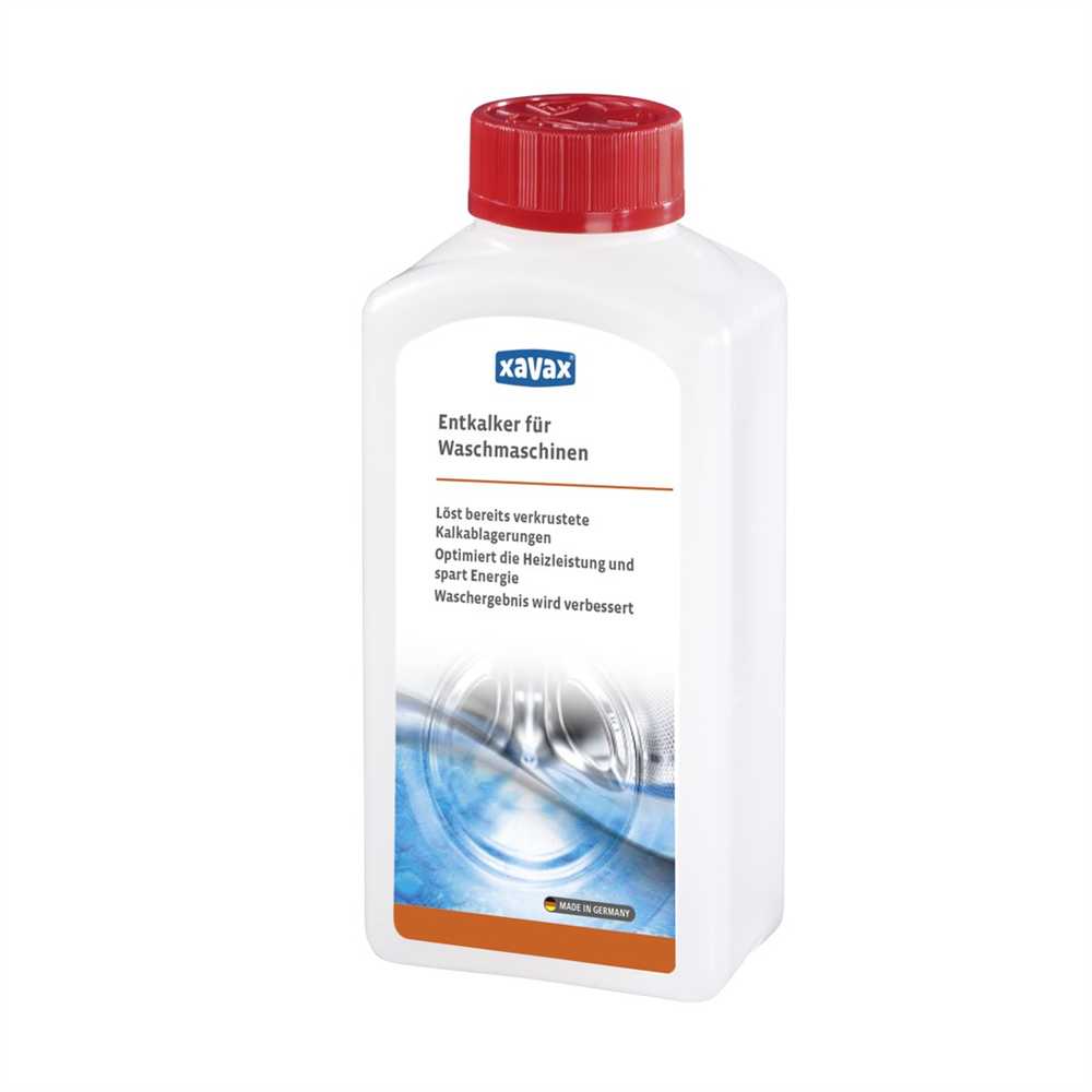 Xavax ODKAMIENIACZ DO PRALEK, 250 ML