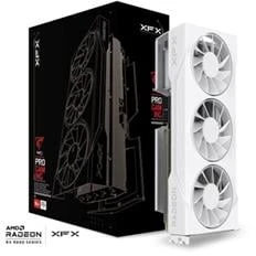 Vaizdo plokštė. XFX Swift RX 9070 Baltas 3-FAN GAM E 16G