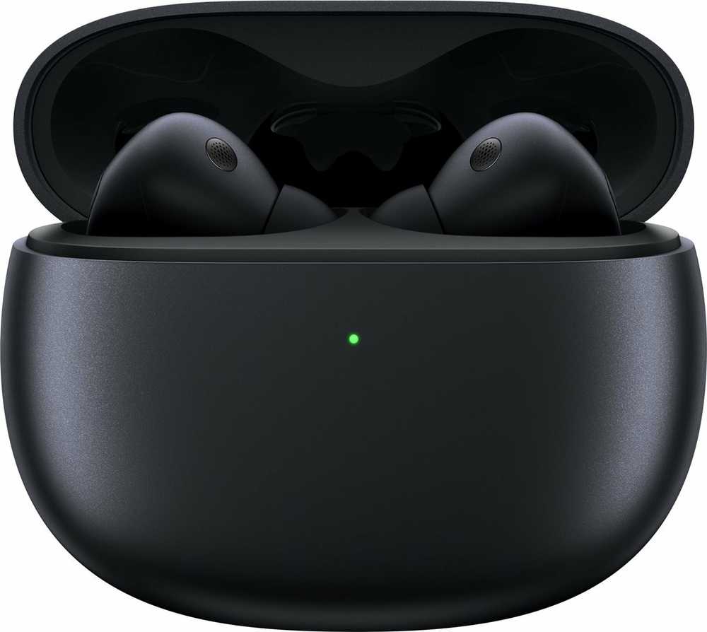 HiFi HD Belaidės Ausinės Xiaomi Buds 3 su HRTF garso suderinimu bei aktyviu triukšmo slopinimu, Juodos