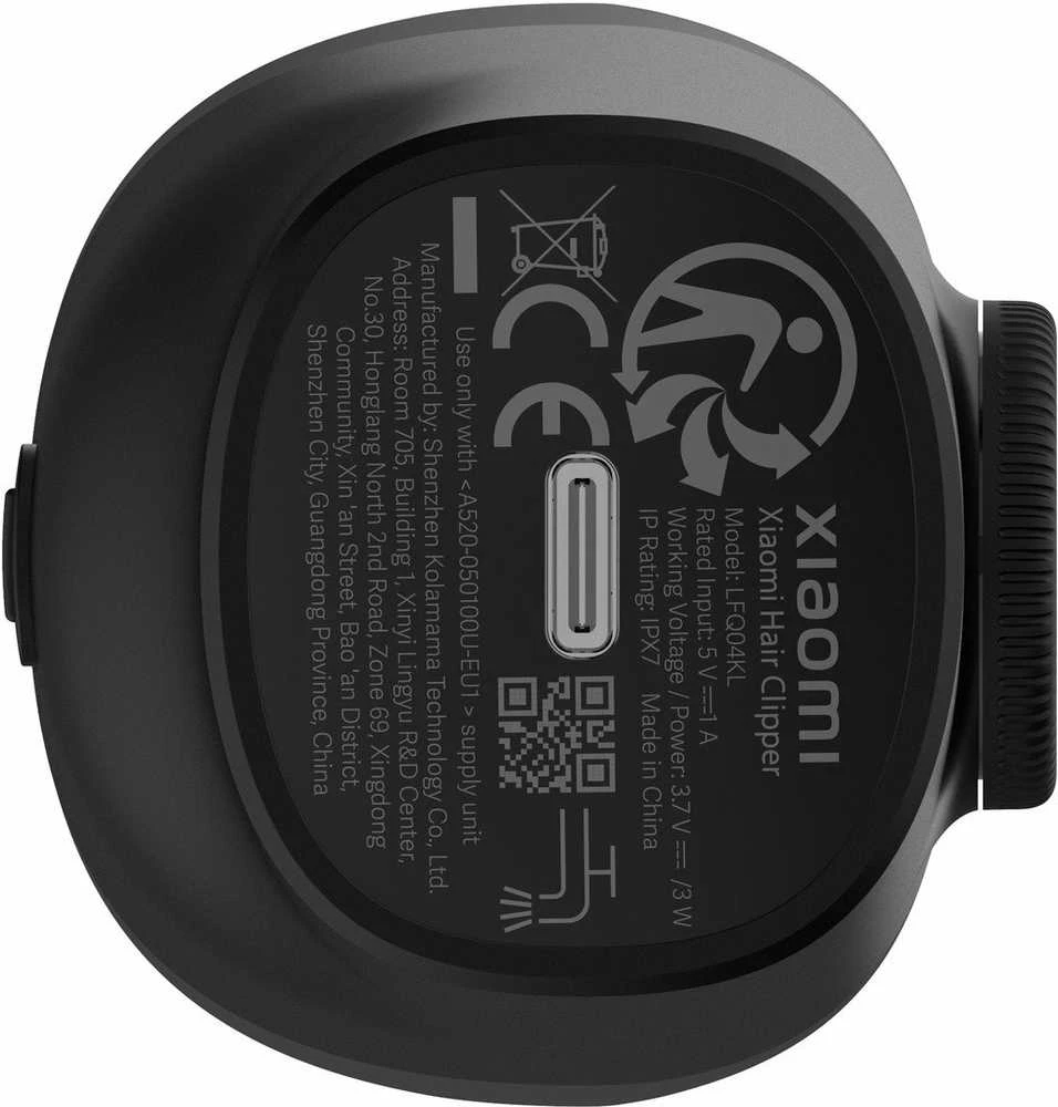 Plaukų kirpimo mašinėlė XIAOMI Hair Clipper EU, Juoda