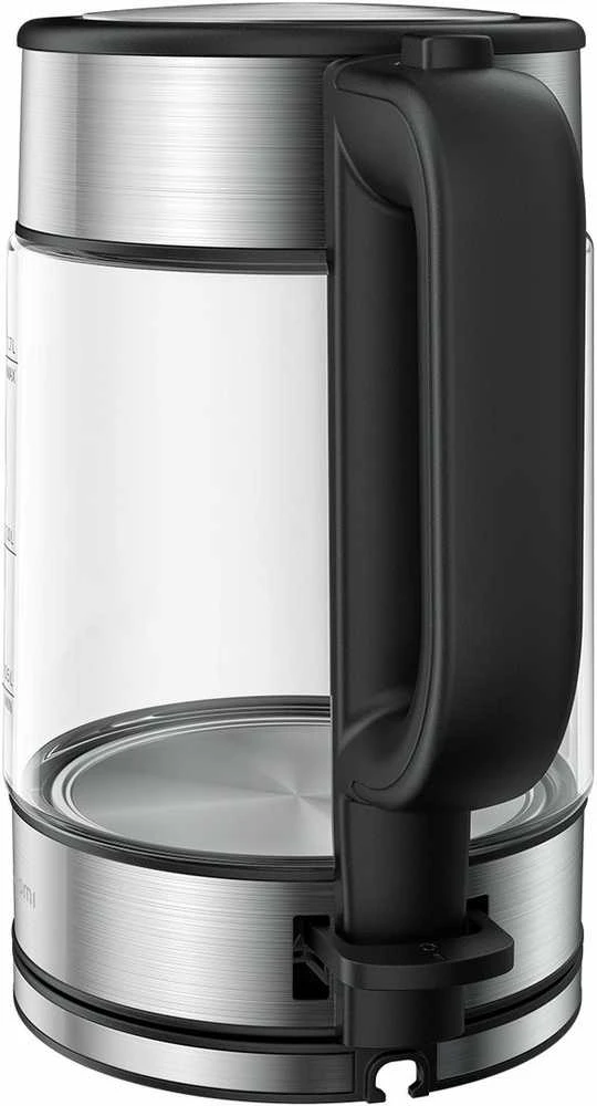 Xiaomi | Elektrinis stiklas Virdulys EU | Elektrinis | 2200 W | 1,7 l | Stiklas | 360° sukamasis pagrindas | Juodas/Nerūdijantis plienas