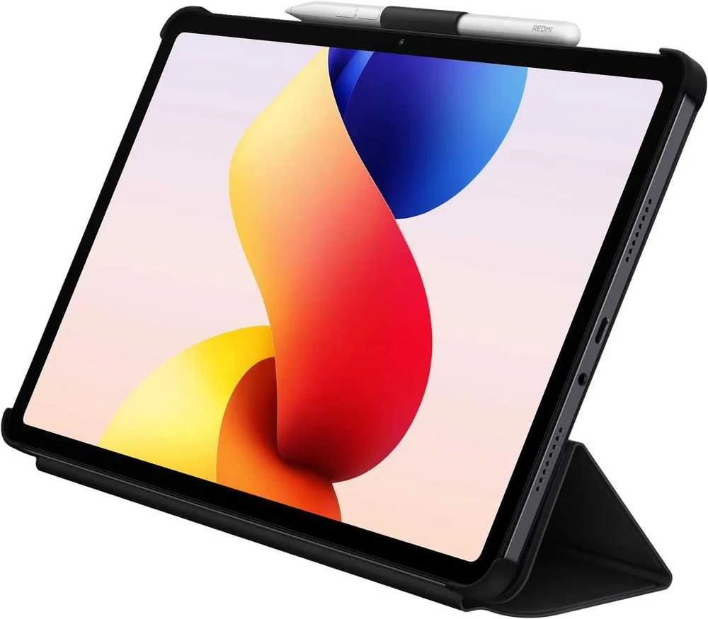 Xiaomi „Redmi Pad 2 Pro“ dėklas | Atverčiamas planšetinio kompiuterio dėklas | Pilkas
