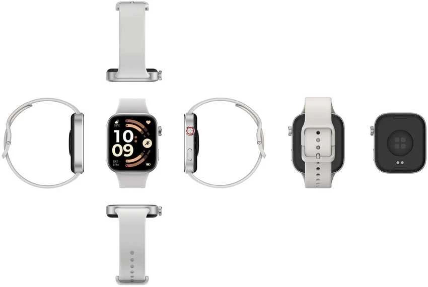 Išmanusis laikrodis Xiaomi REDMI Watch 6 | Smart watch | GPS (satellite) | AMOLED | 2.07" | Atsparus vandeniui | Sidabrinis Gray