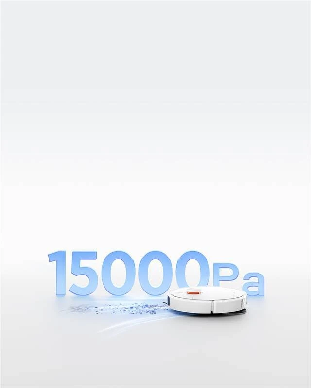 „Xiaomi“ robotas dulkių siurblys H50 Pro EU | Drėgnas ir sausas valymas | 5200 mAh | 15000 Pa | Baltas