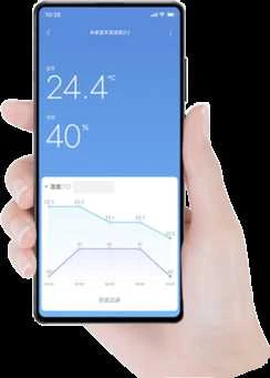 Jutiklis Xiaomi Mi Temperature and Humidity Monitor 2, baltas