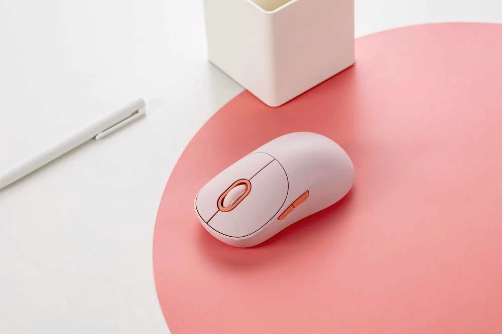 Belaidė pelė Xiaomi Wireless Mouse 3, Rožinė