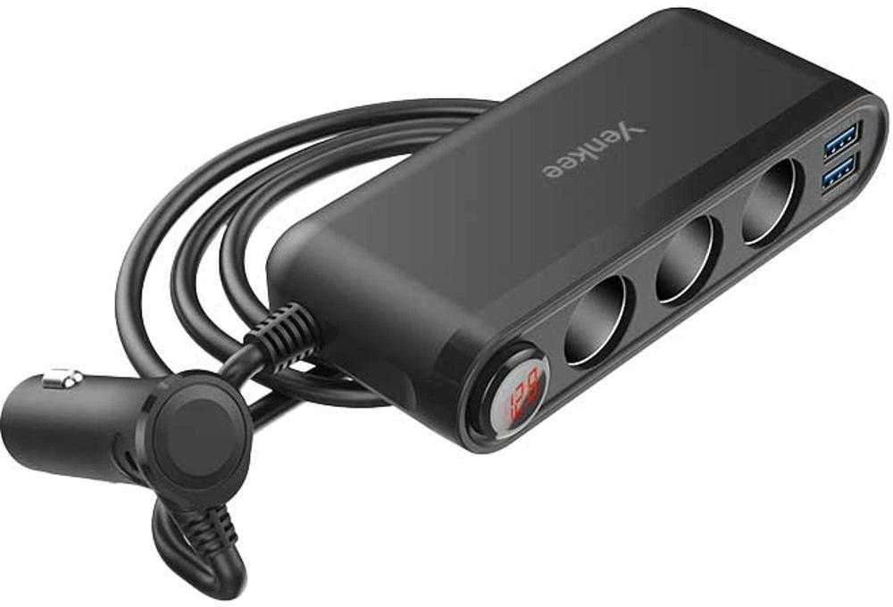 Įkroviklis Yenkee YAC 470 automobilinio įkroviklio adapteris YENKEE