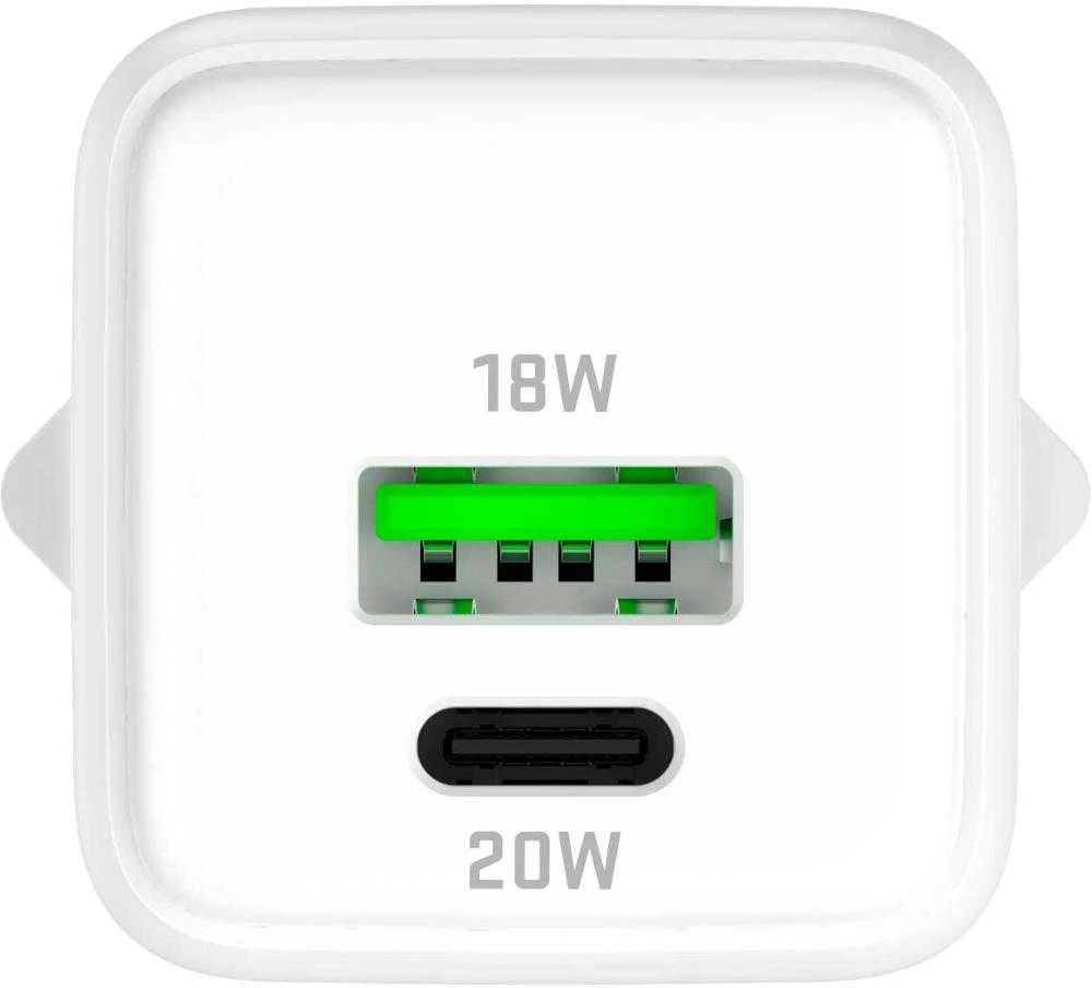 Yenkee Įkroviklis jungiama į tinklą USB C/A 20W/18W 3A Power delivery 3.0 QC3.0