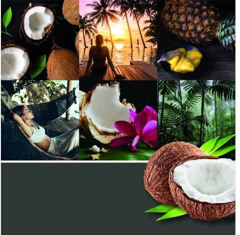 Yankee Candle Aromatinė žvakė "Signature", didelė stiklinė "Juodas Coconut" 567 g