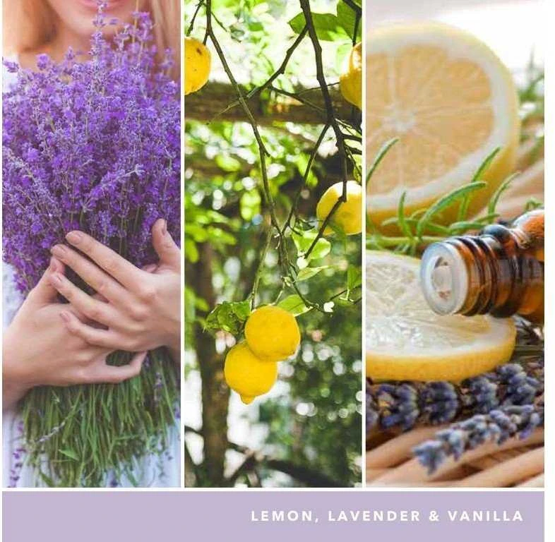 Yankee Candle Aromatinė žvakė Signature glass medium Lemon Lavender 368 g