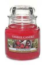 Yankee Candle Raudona Raspberry Scented Candle kvapioji žvakė, 104 g