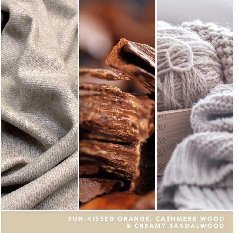Yankee Candle Aromatinė žvakė Signature glass medium Warm Cashmere 368 g