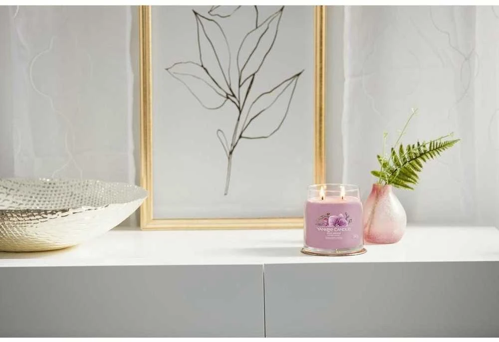 Yankee Candle Aromatinė žvakė Signature glass medium Wild Orchid 368 g