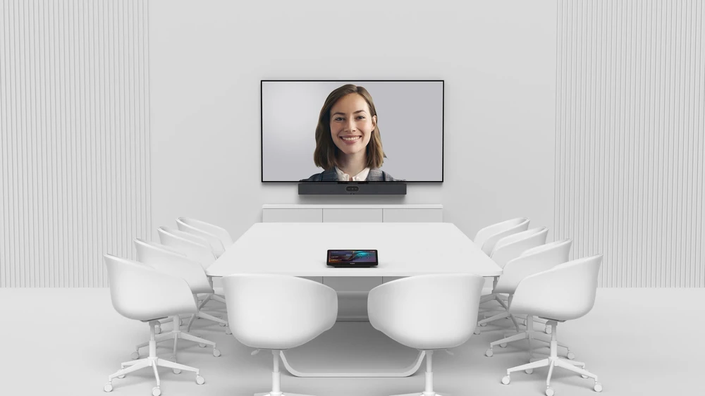 „Yealink MeetingBar A50“ „Microsoft Teams“ kambariai „Android“ sistemoje | Juodas