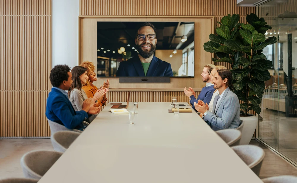 „Yealink MeetingBar A50“ „Microsoft Teams“ kambariai „Android“ sistemoje | Juodas