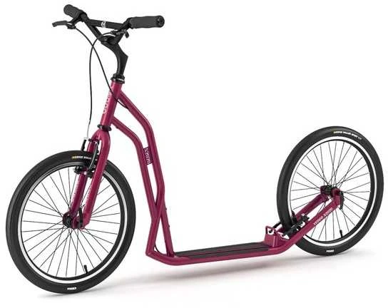 Paspirtukas YEDOO S2020 - bordo spalvos