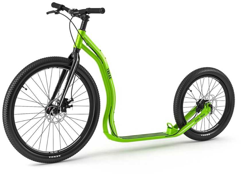 Scooter YEDOO Trexx Disc - žalias