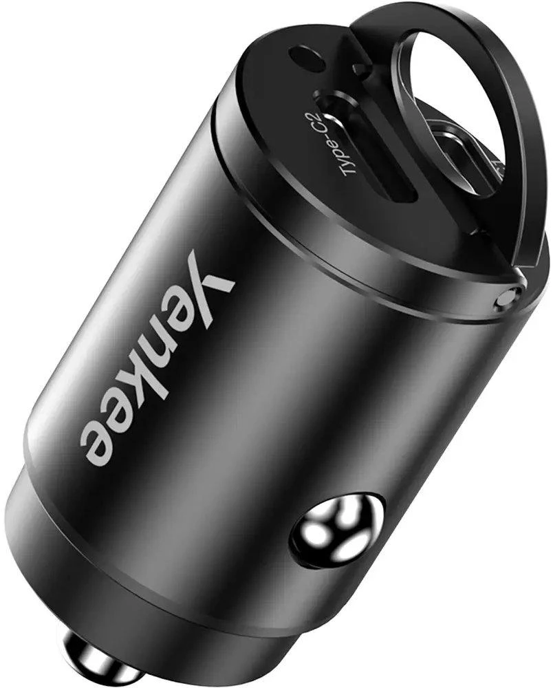 Yenkee Automobilinis įkroviklis automobiliams 01, maitinimo šaltinis 30 W, 2 x USB-C